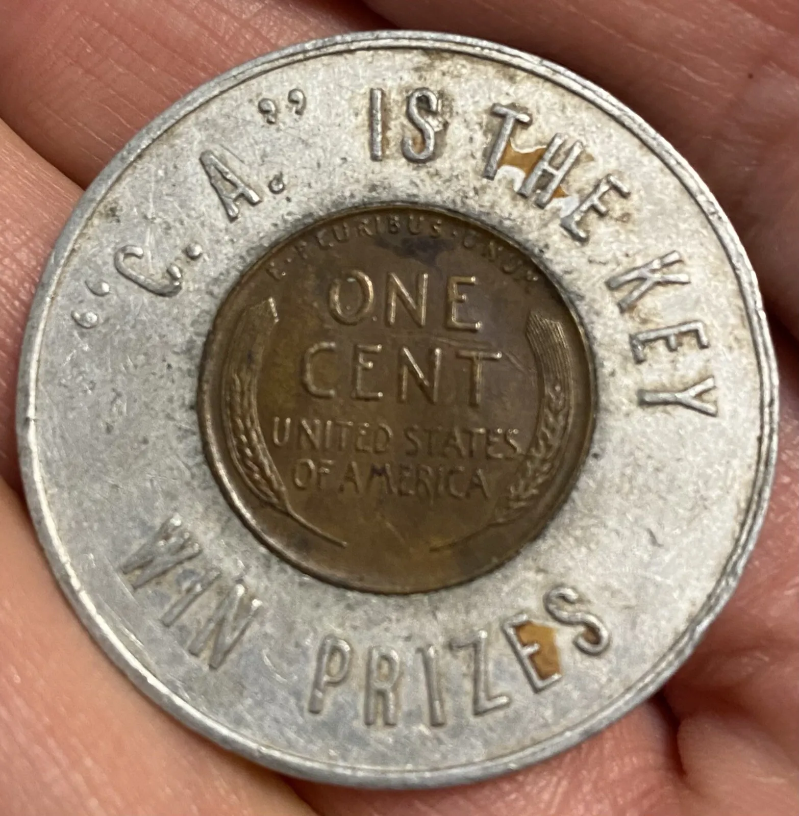 1946 “C.A.” Is The Key Win Prized Encased Cent