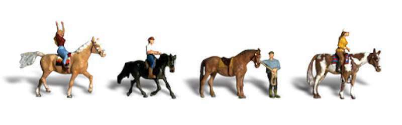 Woodland Scenics A2159 Horseback Riders N Multi-colored 724771021599