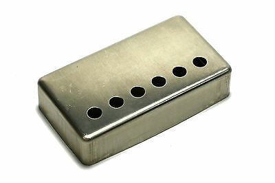Humbucker Pickup Cover Non-plated Raw Nickel Silver 1 15/16" (49.2mm) For Gibson