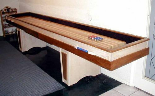 Diy Shuffleboard Table Plans - Build A Great Table Of Your Dreams! - Illustrated