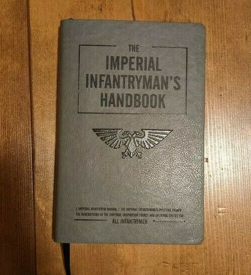 Imperial Infantryman's Handbook Astra Militarum Imperial Guard Very Good