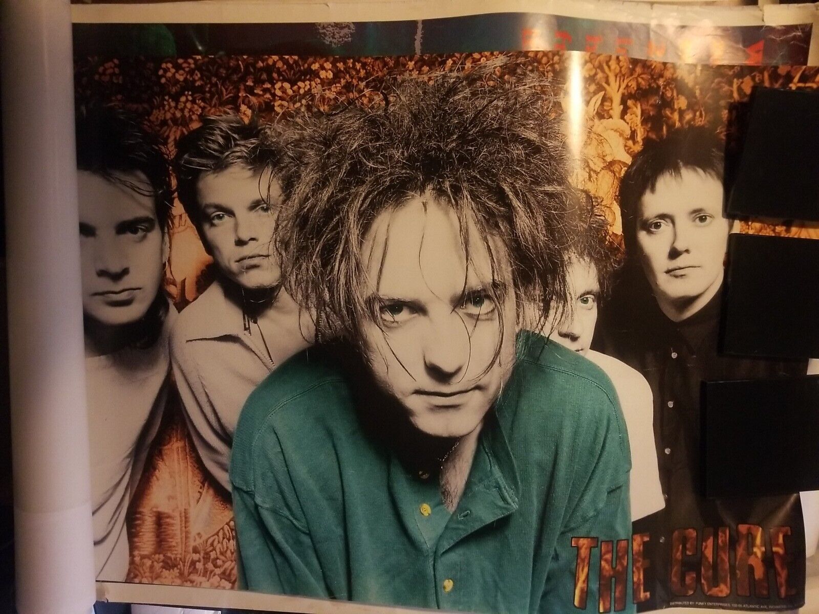The Cure  Vintage Group Poster 1990 Near Mint