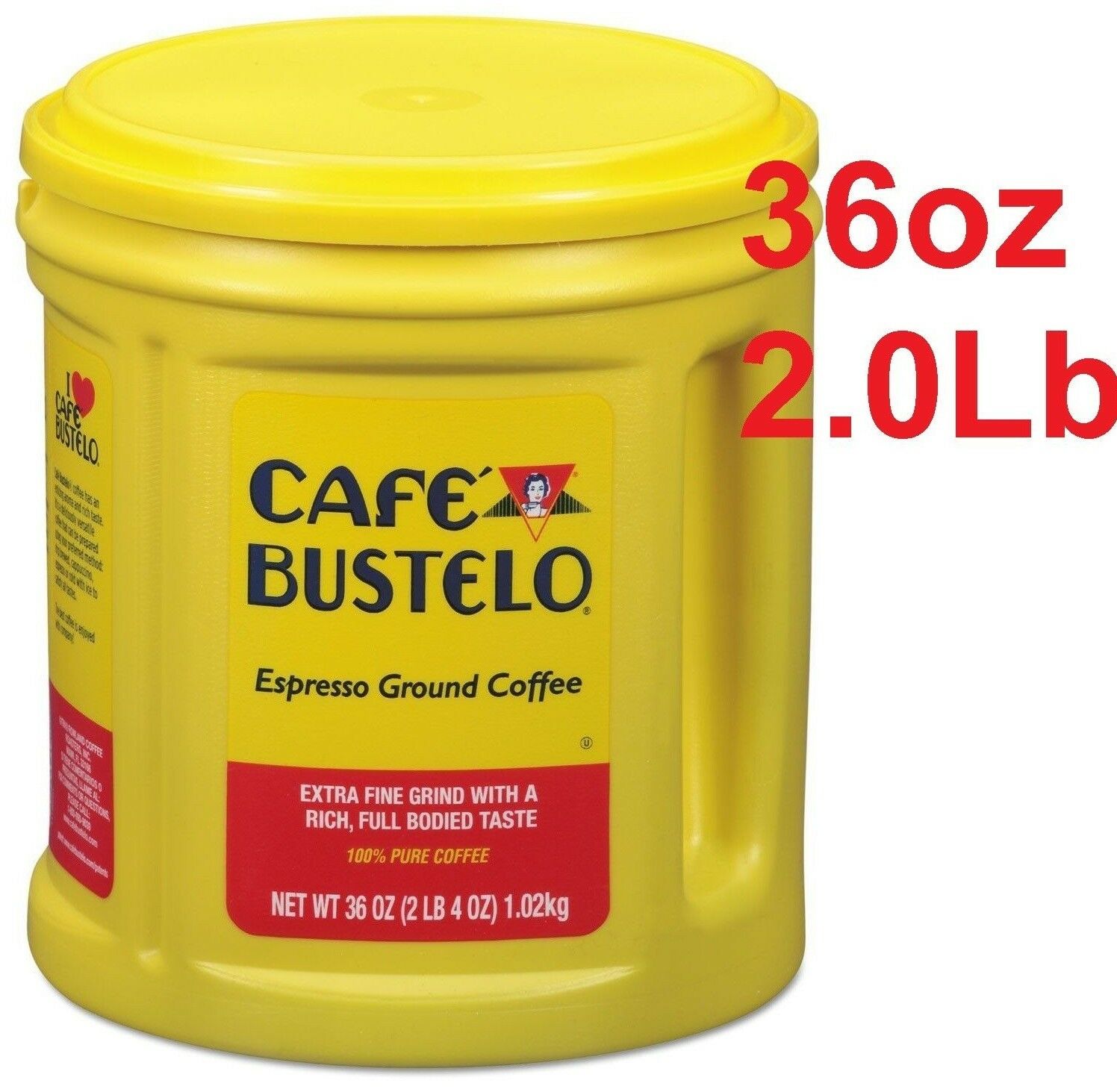 Café Bustelo Espresso 36oz Ground Coffe Good Price !!!  Coffe Cafe