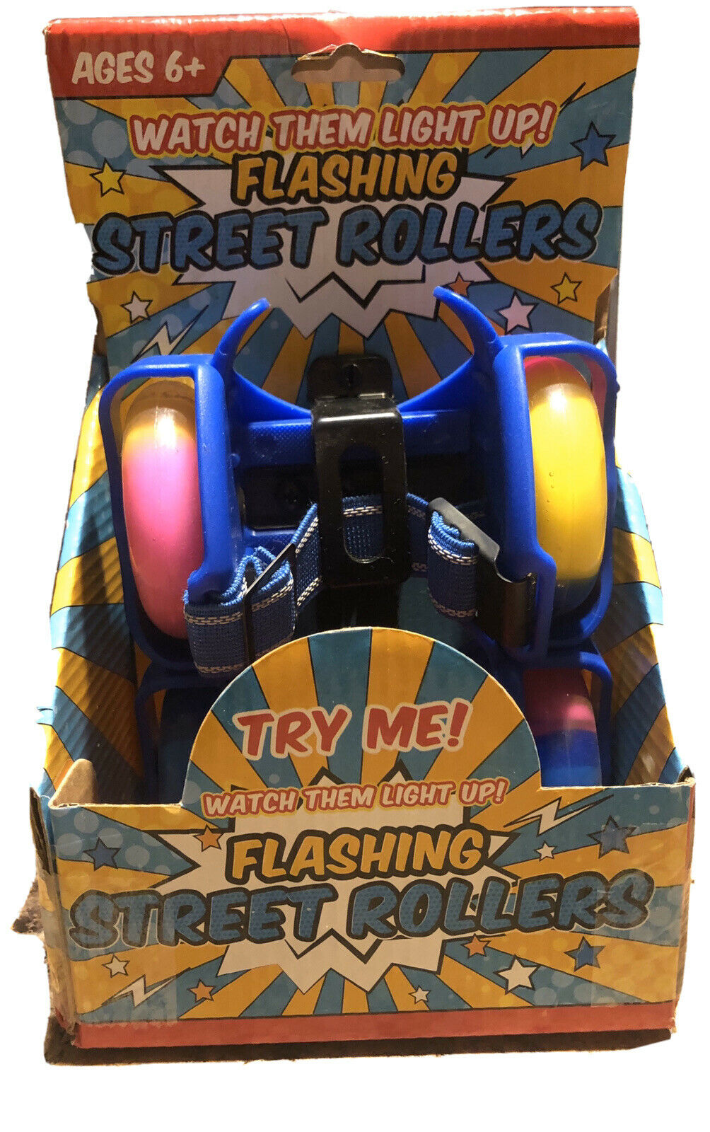 Flashing Street Rollers Ages 6 +
