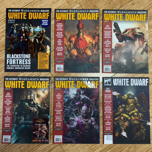 Warhammer Quest Blackstone Fortress White Dwarf Magazine Lot December 2018 2019