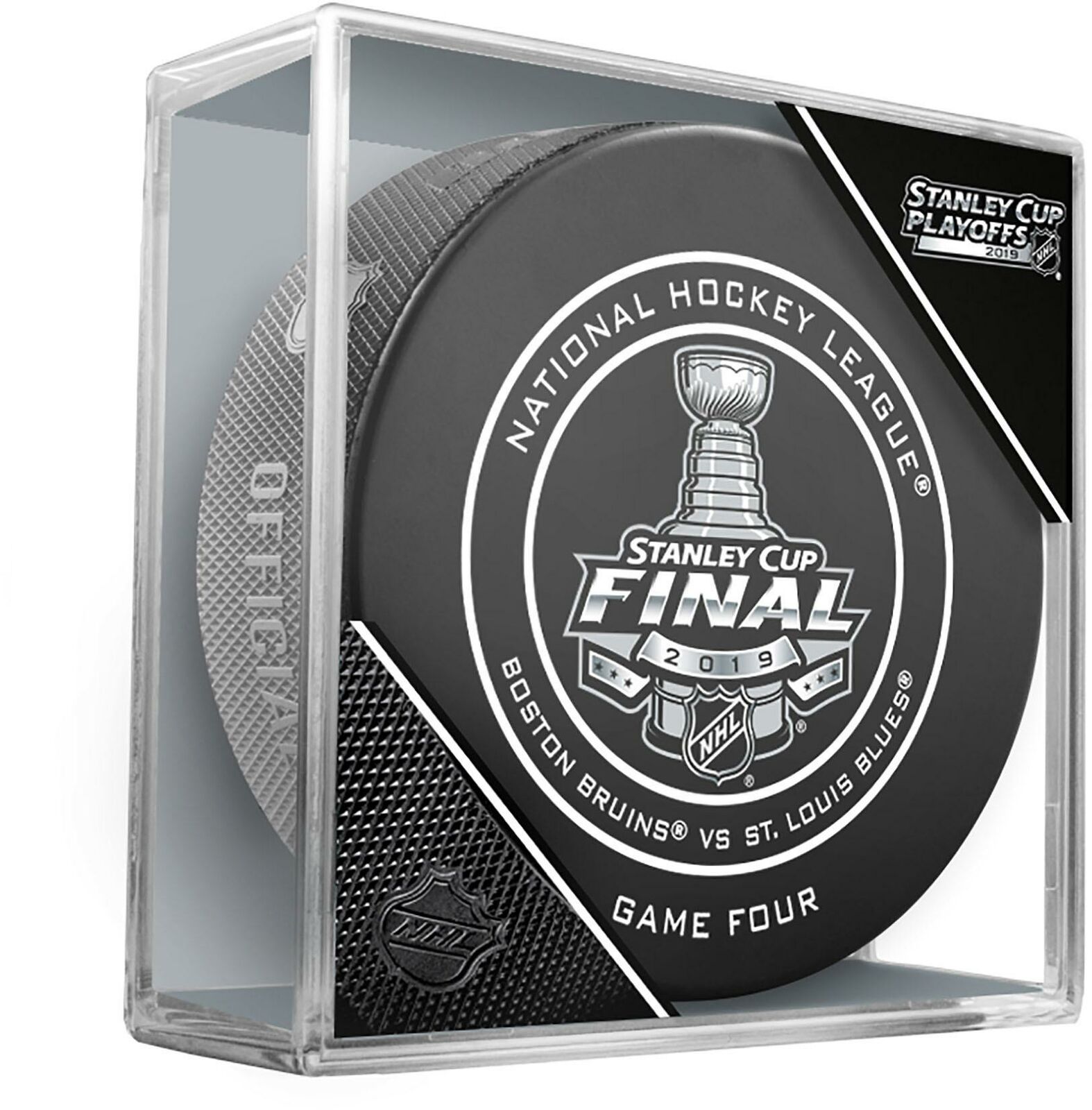 Boston Bruins V St Louis Blues Inglasco 2019 Stanley Cup Final Bound Game 4 Puck