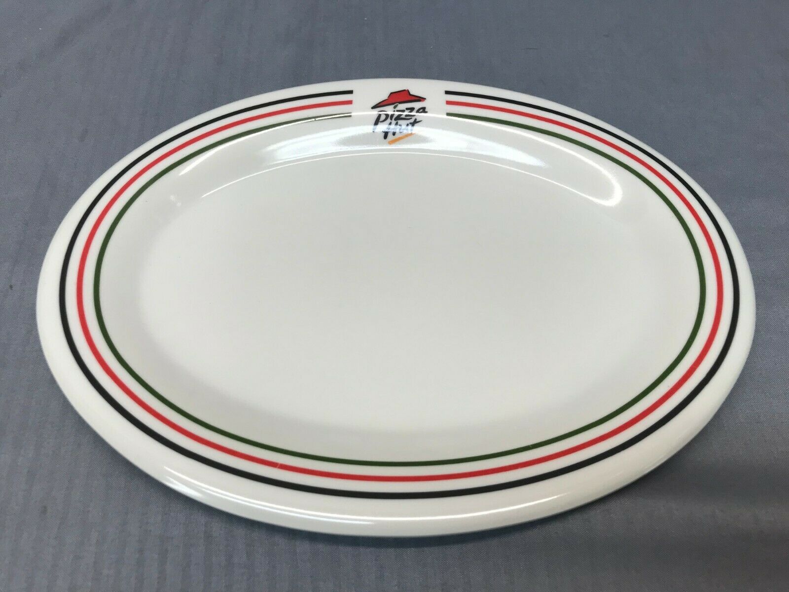Pizza Hut Restaurant Oval Plate PizzaHut Collectible 1 Oval Plate