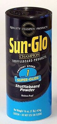 Sun-glo Super Glide Shuffleboard Alley Shuffle Board Powder Wax Sand Number # 1
