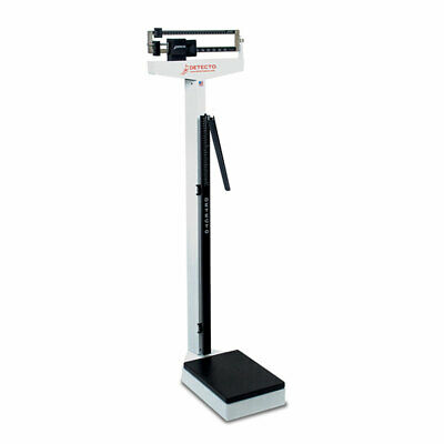 Detecto 439 450 lb Capacity Eye Level Beam Scale with Height Rod