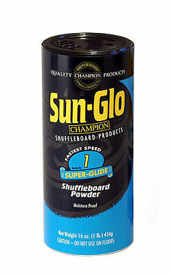 Sun-Glo #1 Speed Super-Glide Shuffleboard Table Powder Wax