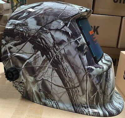 Krk@ Solar Auto Darkening Welding Helmet Arc Tig Mig Certified Hood Grinding