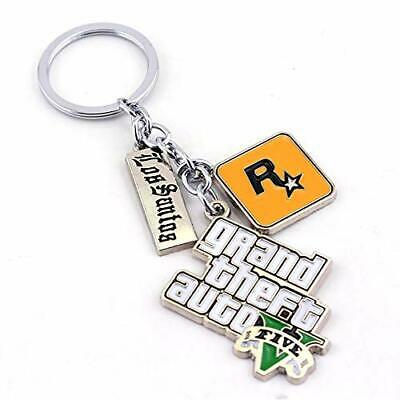 Gta V and Red Dead Redemption 2 Games Inspired - Games Logo Keychain Collection