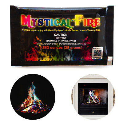 Mystical Fire Campfire Fireplace Flame Color Changer Packets Indoor & Outdoor