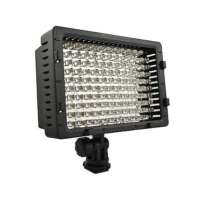 Pro LED video light for Panasonic HPX170 HVX200A 3DA1 HD HDV AVCHD camcorder