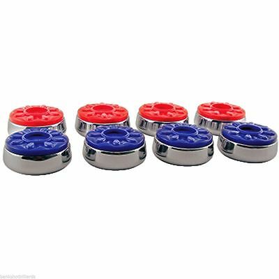 Large Shuffleboard Table Weights Pucks + Rule Book - Fast Priority Free Shipping