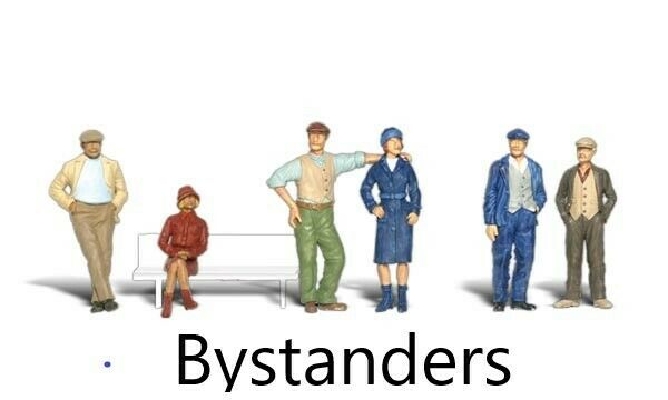 Woodland Scenics Scenic Accents Bystanders Figures Set N Scale