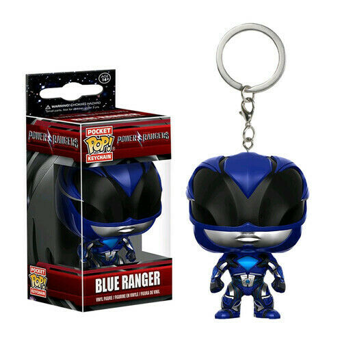 Power Rangers Movie Blue Ranger Pocket Pop! Keychain Stylized Collectable