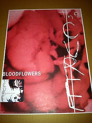 The Cure 2000 Promo Poster For Bloodflowers Cd Usa Mint 18x24 Never Displayed