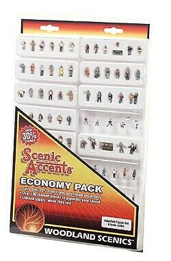 Woodland Scenics - Economy Pack - Assorted Figure Set (n Scale)  - A2063
