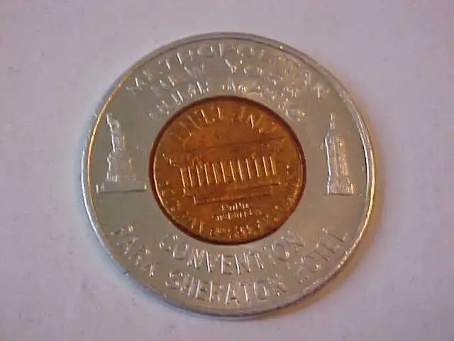 1959 Encased Cent -- Metro New York Numismatic Convention