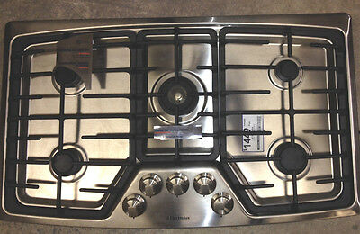 Ew36gc55gs2 Electrolux 36" Gas Cooktop Stainless Steel Display Model