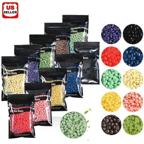 Hard Wax Beads Bean For All Waxing Types Depilatory Hair Removal Wamer Heater