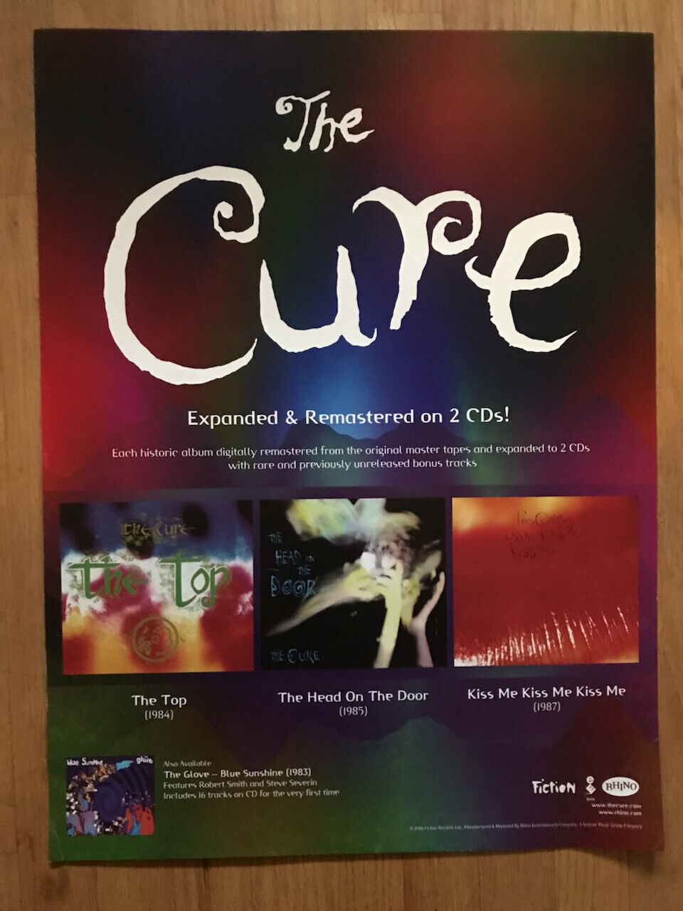CURE Expanded cd promo poster
