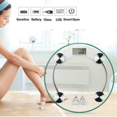 400lb/180kg Bathroom Digital Electronic Glass Weighing Body Weight Scale